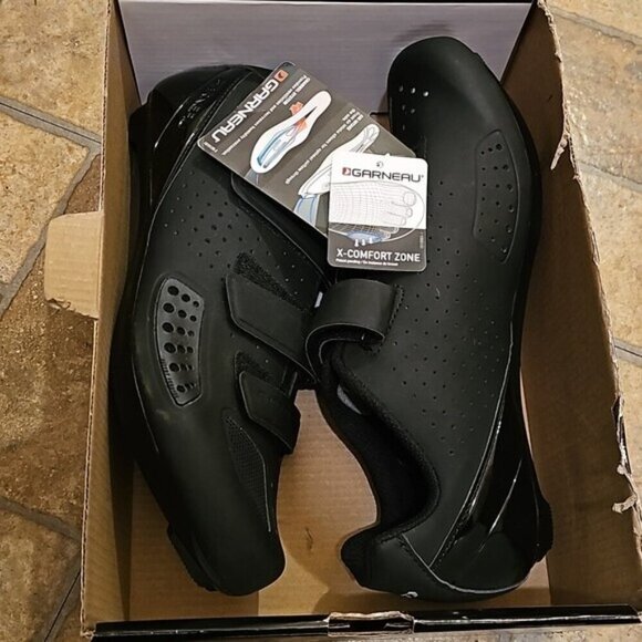 Louis Garneau Men's Chrome II Road Bike Shoes Size 9 New - Picture 2 of 6